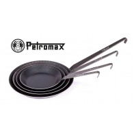Petromax Wrought Iron Skillet Frying Pan 20cm - 32cm Great for Camp Fire Cooking